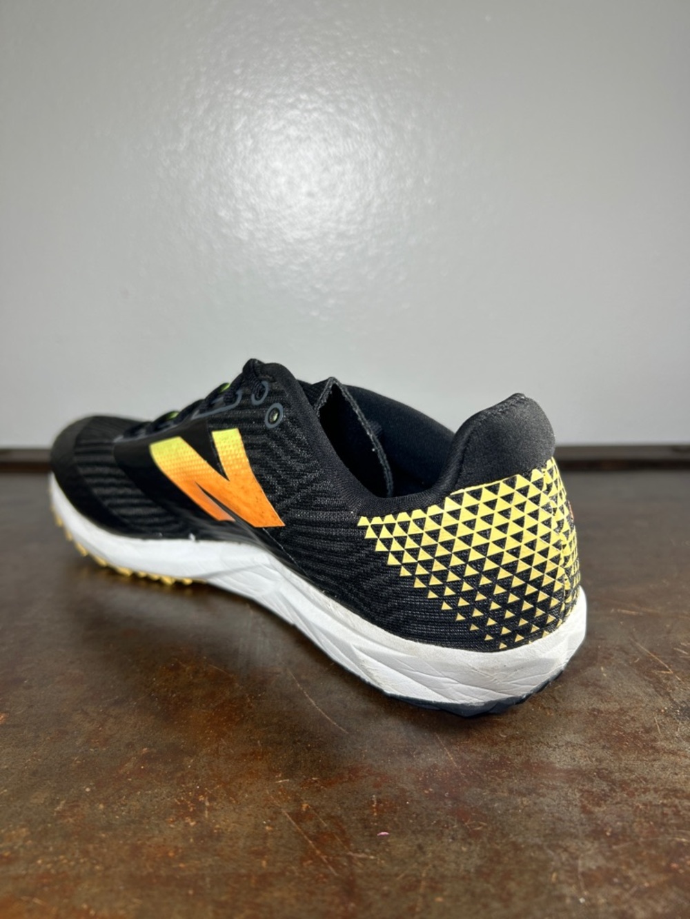 New Balance Fuel Cell XC7 Running Shoes Orange,Neon Yellow Accents Men’s Size 7 - Picture 13 of 16